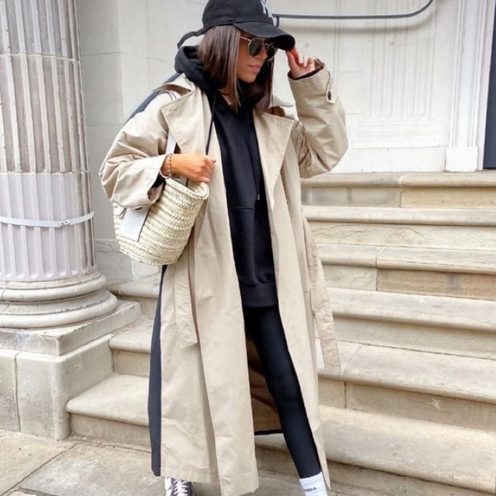 Belted Women Lapel Long Sleeve Overcoat Outwear Casual Winter Warm Trench Coat